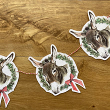 Load image into Gallery viewer, FESTIVE DONKEY GARLAND
